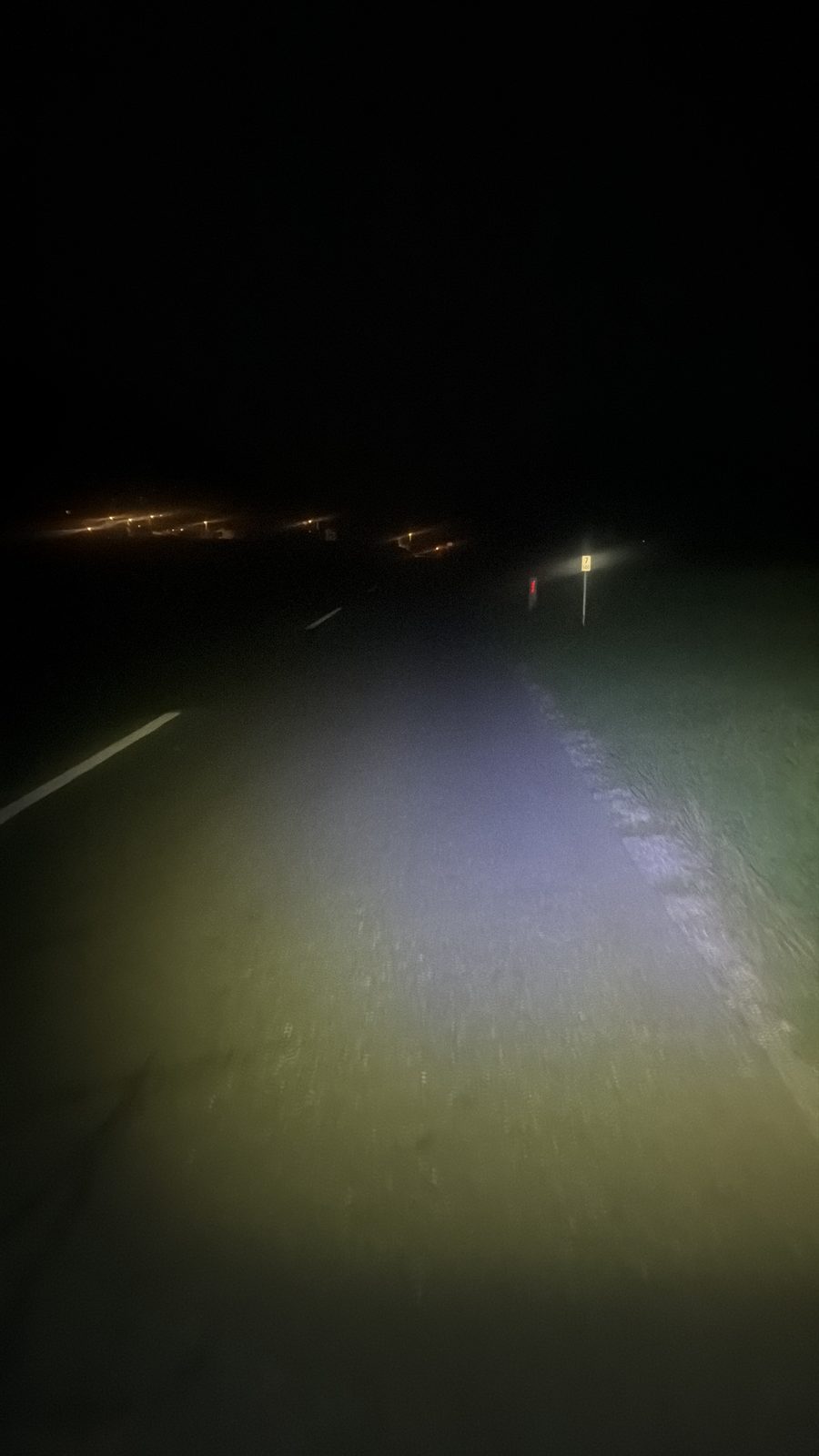 Nächtliche Auffahrt circa Kühtai beim Race Across Austria