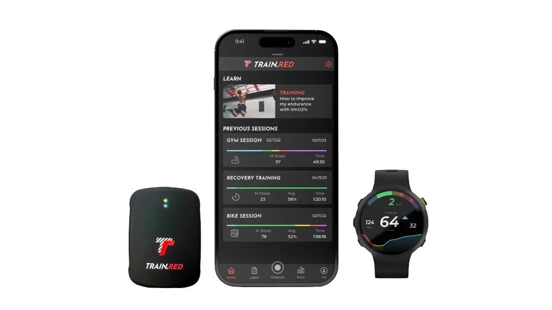 TrainRed SmO₂ Sensor mit Garmin